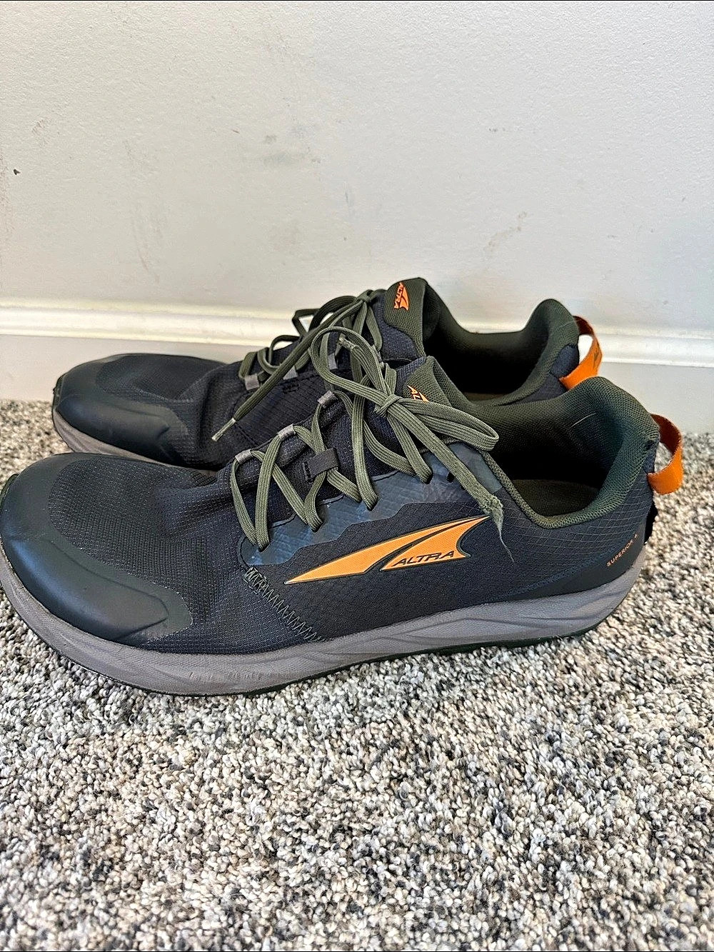 Altra Lone superior 6 Athletic Shoes Black & Green US 12.5